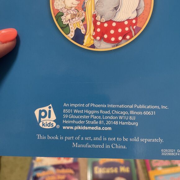 Books Of Manners Stories Of Virtue Set of 20 PI Kids Children's Book In Case - Picture 6 of 6